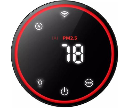 Ilmanpuhdistin PHILIPS 1000i Series, 300 m³/h, musta