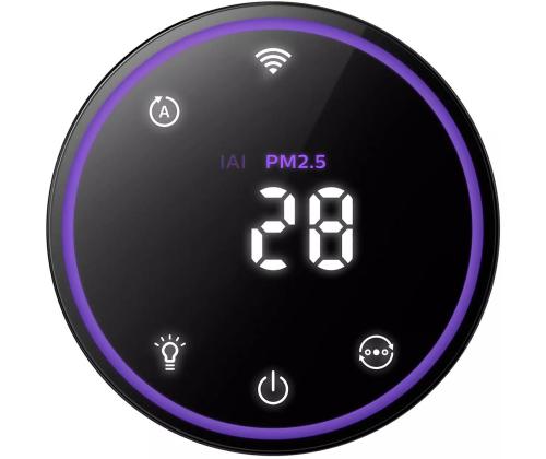 Ilmanpuhdistin PHILIPS 1000i Series, 300 m³/h, musta