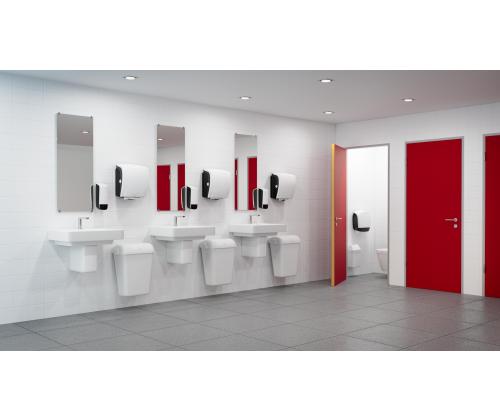 Saippua-annostelija manuaalinen 1000ml valkoinen KATRIN (77373)