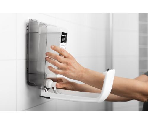 Saippua-annostelija manuaalinen 1000ml valkoinen KATRIN (77373)