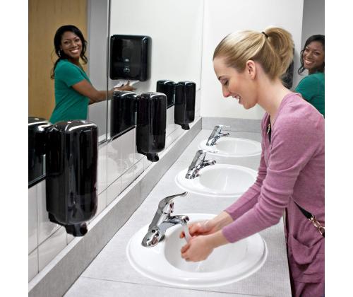 Saippua-annostelija TORK S1 1L, musta 560008