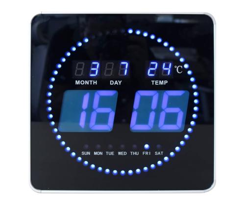 Seinäkello digitaalinen UNILUX Flo LED