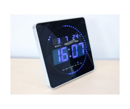 Seinäkello digitaalinen UNILUX Flo LED