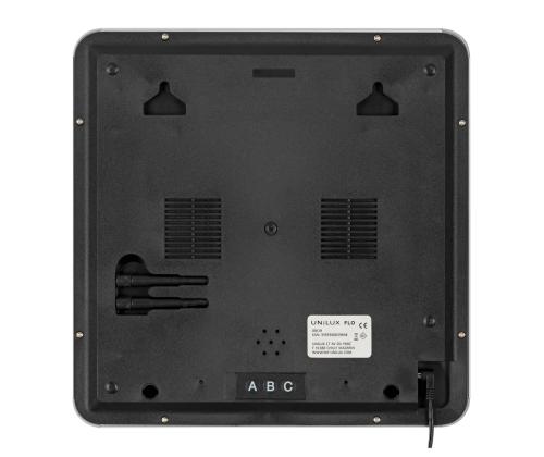 Seinäkello digitaalinen UNILUX Flo LED