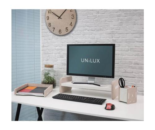 Seinäkello UNILUX Hello PET 40,5cm