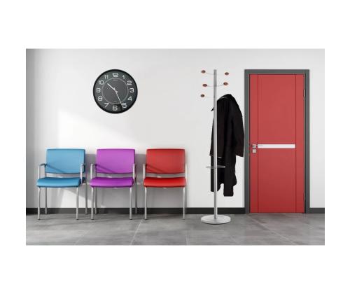 Seinäkello UNILUX Mega 57,5cm musta