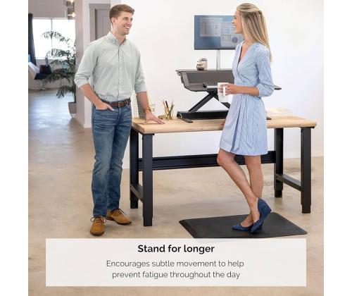 Seisumatta Sit-Stand 91x60cm musta