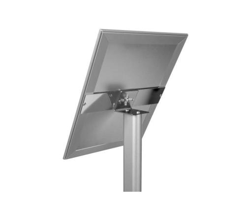 Lattiamainosteline Sentry A4-kokoinen neliöjalka