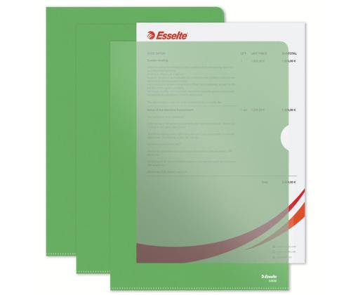 Muovitasku A4 (L) 100 mic Esselte 100 kpl paketissa