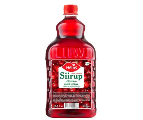 Siirappi HELIIS karpalomakuinen 1,5L