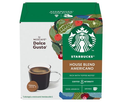 Kahvikapselit Starbucks Nescafe Dolce Gusto House Blend Americano