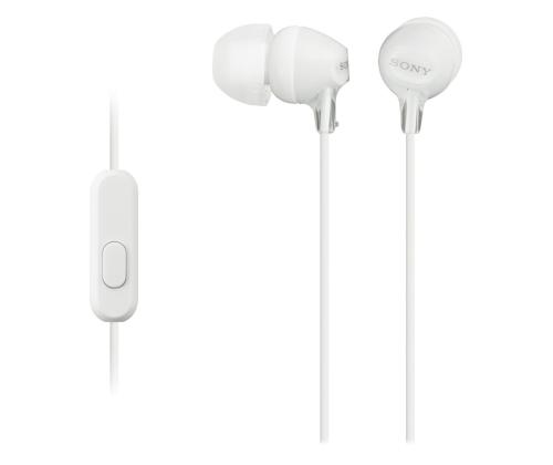 Sony EX15AP, valkoinen - In-ear kuulokkeet