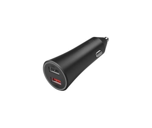 Xiaomi Mi Dual-port, 37 W, musta - Autolaturi