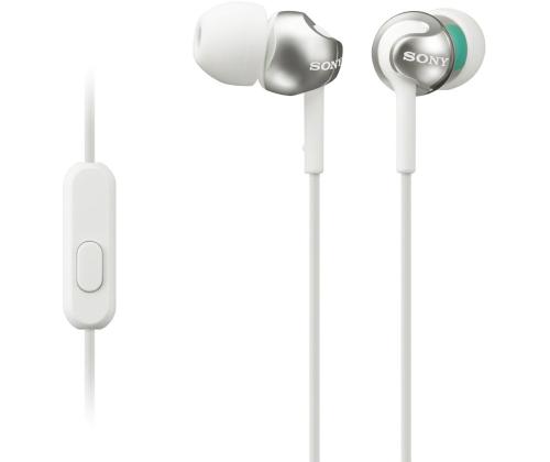 Sony EX110AP, valkoinen - In-ear kuulokkeet