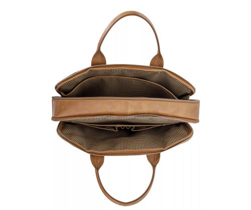 Dbramante1928 Kronborg, 2. sukupolvi, 16´´, vaaleanruskea - kannettavan tietokoneen laukku