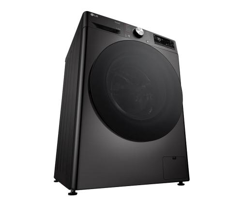 LG, 11 kg / 6 kg, syvyys 56,5 cm, musta - Pesukone kuivausrummulla