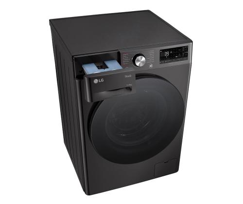 LG, 11 kg / 6 kg, syvyys 56,5 cm, musta - Pesukone kuivausrummulla