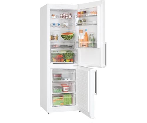 Bosch, NoFrost, 321 L, korkeus 186 cm, valkoinen - Jääkaappi