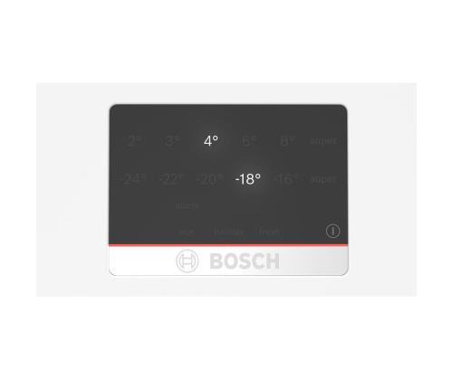 Bosch, NoFrost, 321 L, korkeus 186 cm, valkoinen - Jääkaappi
