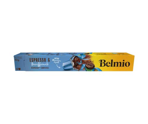 Belmio Espresso Decaffeinato, 10 kpl - Kahvikapselit