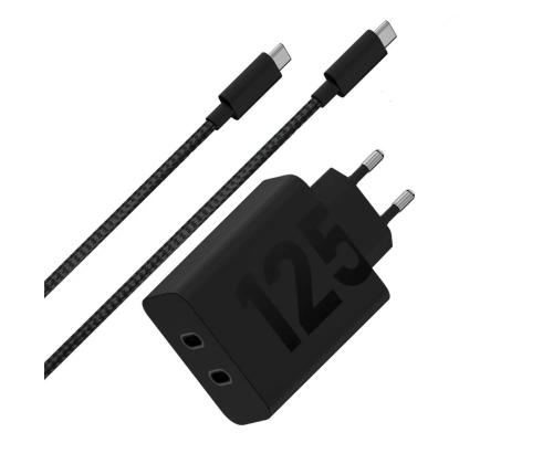 Motorola TurboPower, 125 W, musta - Laturi