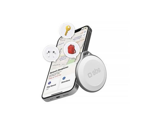 SBS Tracker, Apple Find My, IP65, valkoinen - Localizer