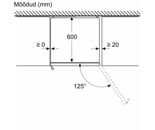 BOSCH NOFROST, 363 L, musta - Jääkaappi