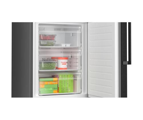 BOSCH NOFROST, 363 L, musta - Jääkaappi