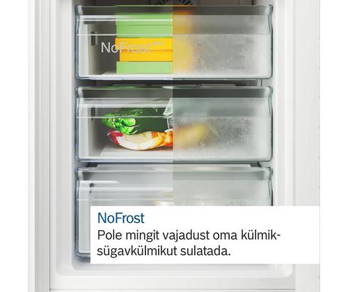 BOSCH NOFROST, 363 L, musta - Jääkaappi