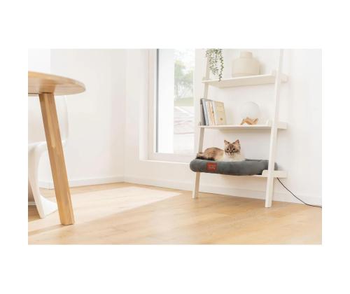 Beurer Kira, harmaa - Lämmitetty lemmikkisänky