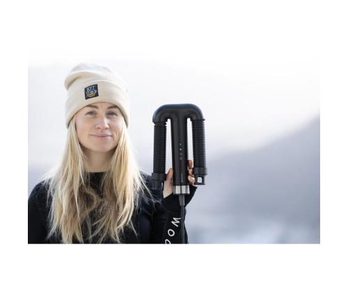 Hedgehog GO, musta - Jalkineiden kuivausrumpu