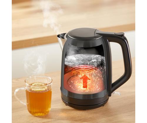 Tefal Subito, 1,7 L, tummanharmaa - Vedenkeitin