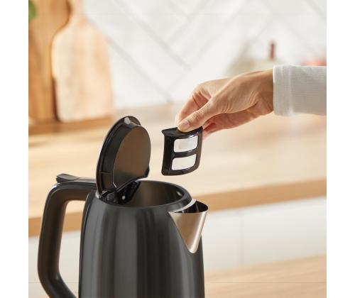 Tefal Subito, 1,7 L, tummanharmaa - Vedenkeitin