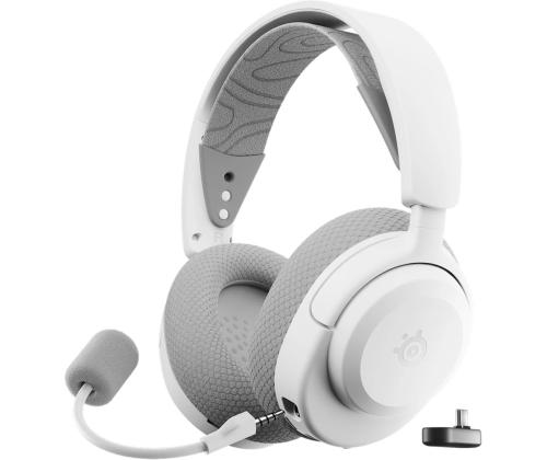 Steelseries Arctis Nova 3X Wireless, valkoinen - Langattomat kuulokkeet - Langattomat kuulokkeet