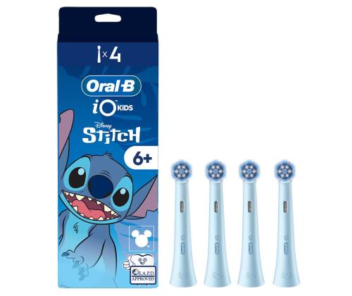 Braun Oral-B iO, Kids Disney Stitch, 4 kpl - lisäharjat