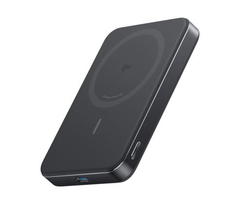 Anker MagGo Slim, 10000 mAh, musta - Akkupankit