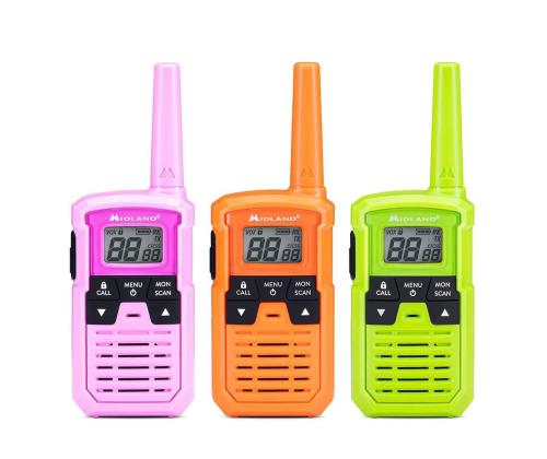 Midland XT10 Pro Monivärinen, 3kpl - Radiolähettimet