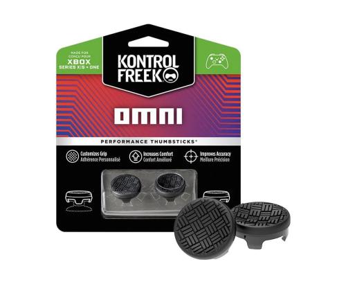 KontrolFreek Omni, Xbox One, Xbox Series X/S, 2 kpl, musta - Painikkeet