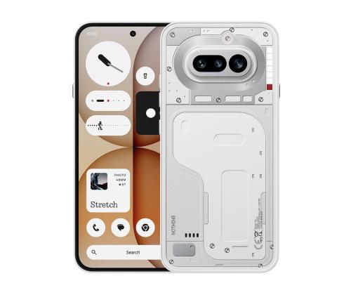 Nothing Phone (4a), 12 GB, 256 GB, valkoinen - Älypuhelimet