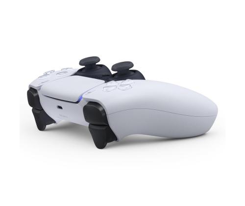 Sony DualSense, PlayStation 5, valkoinen - pelikonsoli