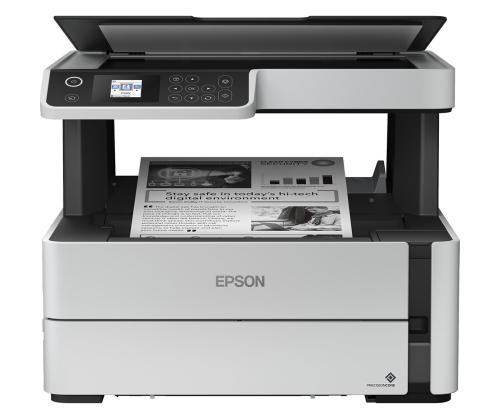 Epson EcoTank M2170 Mono, WiFi, LAN, duplex, valkoinen - Monitoiminen mustesuihkutulostin