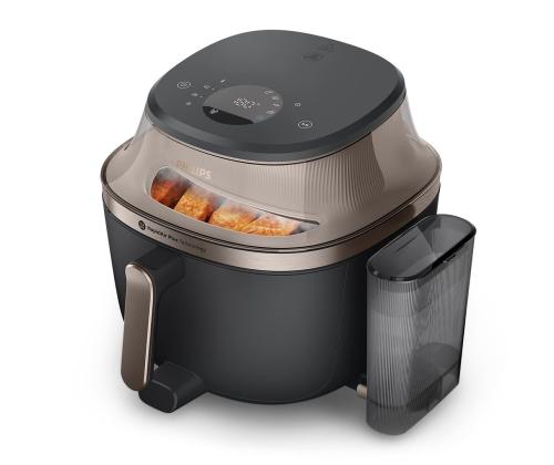 Philips 5000 Series, 7,2 L, 2000 W, höyrytoiminto, kultainen/musta - Kuumailmakuivausrumpu