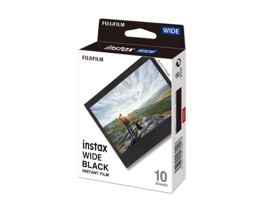 Fujifilm Instax Wide Musta, 10 kpl - valokuvapaperi
