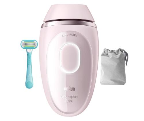 Braun Silk-expert Mini, vaaleanpunainen - Valokuvaepilaattori