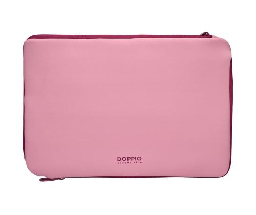 Tucano Doppio, 15,6", vaaleanpunainen - Kannettavan tietokoneen suojus