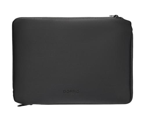 Tucano Doppio, 14", musta - Kannettavan tietokoneen laukku