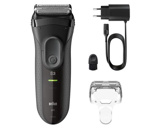 Braun Series 3+, harmaa - Pardel