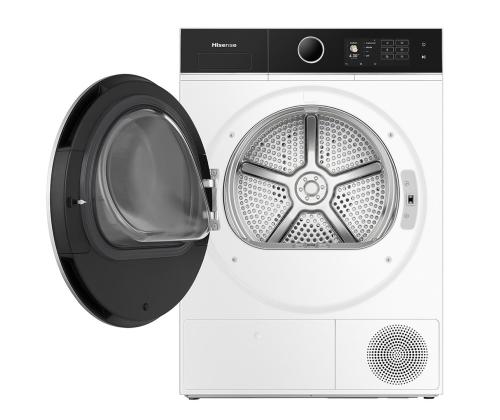 Hisense, lämpöpumppu, 10 kg, syvyys 64 cm - Pesukone Kuivausrumpu