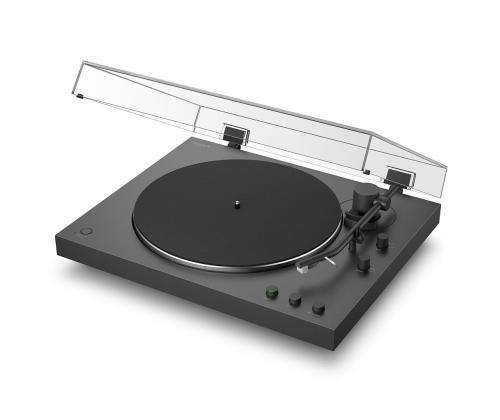 Sony LX3BT, musta - Vinyylilevysoitin