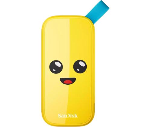 SanDisk Fortnite Portable SSD Peely Edition, 2 TB, keltainen - Ulkoinen SSD-levyasema